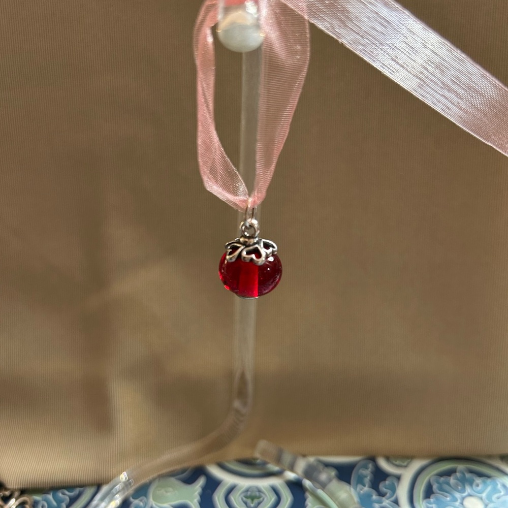 James Avery Red Hearts Charm Pendant Retired